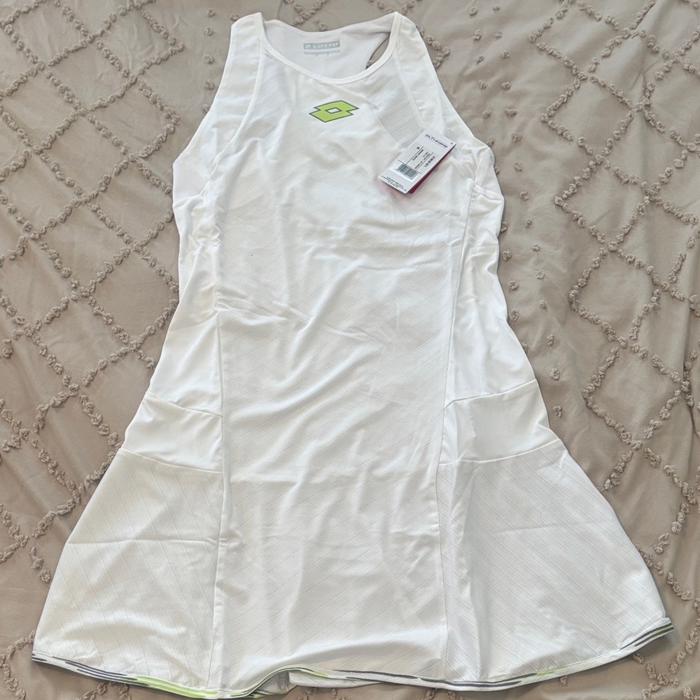 Lotto Women's White Mini Dress